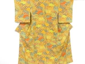 花古典柄小紋着物